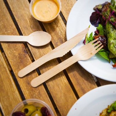 Disposable Wooden Fork