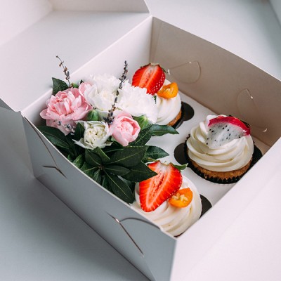 6x6x3" (150x150x75mm) Cake Boxes